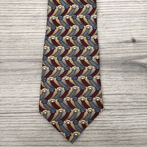 Vintage Countess Mara Abstract Geometric Print Men’s Tie Standard Old School